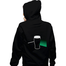 Load image into Gallery viewer, Daily_Deal_Shirts Zippered Hoodies, Unisex / Small / Black Dark Side Of The Pint