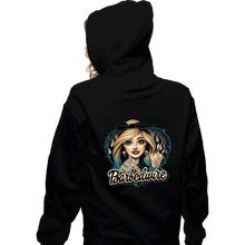 Load image into Gallery viewer, Daily_Deal_Shirts Zippered Hoodies, Unisex / Small / Black Barbedwire