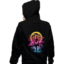 Load image into Gallery viewer, Shirts Zippered Hoodies, Unisex / Small / Black Venus Storm