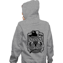Load image into Gallery viewer, Daily_Deal_Shirts Zippered Hoodies, Unisex / Small / Sports Grey Indiana Water