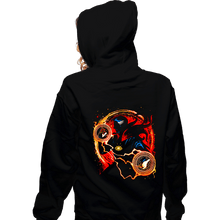Load image into Gallery viewer, Daily_Deal_Shirts Zippered Hoodies, Unisex / Small / Black Sorcerer Supreme of Madness