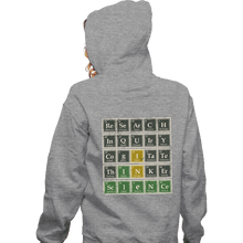 Load image into Gallery viewer, Daily_Deal_Shirts Zippered Hoodies, Unisex / Small / Sports Grey Science Wordle