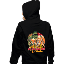 Load image into Gallery viewer, Shirts Zippered Hoodies, Unisex / Small / Black Goldblum Axe