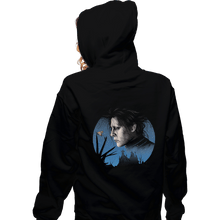 Load image into Gallery viewer, Shirts Zippered Hoodies, Unisex / Small / Black Scissored Gentleman