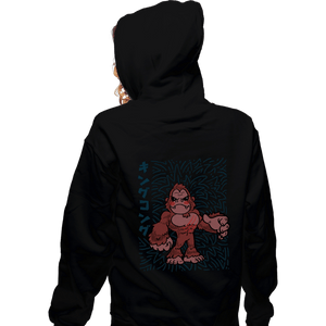 Shirts Zippered Hoodies, Unisex / Small / Black Tiny Kong