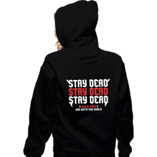 Load image into Gallery viewer, Secret_Shirts Zippered Hoodies, Unisex / Small / Black Outta This World