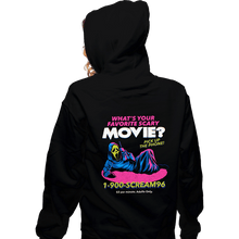 Load image into Gallery viewer, Daily_Deal_Shirts Zippered Hoodies, Unisex / Small / Black 1-900-SCREAM96