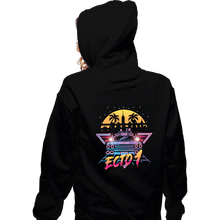 Load image into Gallery viewer, Daily_Deal_Shirts Zippered Hoodies, Unisex / Small / Black Neon Ghost