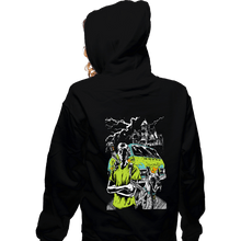 Load image into Gallery viewer, Shirts Zippered Hoodies, Unisex / Small / Black Scooby And Shaggy