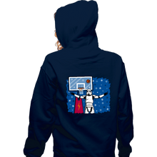 Load image into Gallery viewer, Secret_Shirts Zippered Hoodies, Unisex / Small / Navy No Look Shot