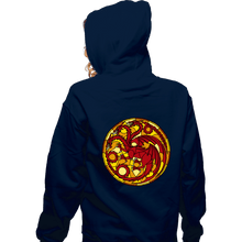 Load image into Gallery viewer, Daily_Deal_Shirts Zippered Hoodies, Unisex / Small / Navy Age Of The Dragon