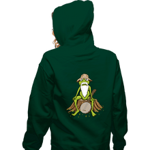 Load image into Gallery viewer, Shirts Zippered Hoodies, Unisex / Small / Irish Green Banjo