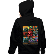 Load image into Gallery viewer, Daily_Deal_Shirts Zippered Hoodies, Unisex / Small / Black Mobile Suits