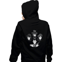 Load image into Gallery viewer, Shirts Zippered Hoodies, Unisex / Small / Black Bandits Rhapsody