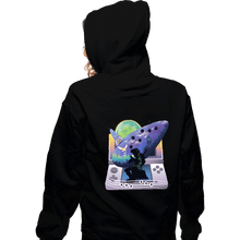 Load image into Gallery viewer, Secret_Shirts Zippered Hoodies, Unisex / Small / Black 3D Ocarina