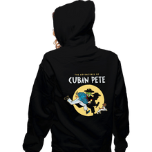 Load image into Gallery viewer, Daily_Deal_Shirts Zippered Hoodies, Unisex / Small / Black Cuban Pete