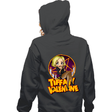 Load image into Gallery viewer, Shirts Zippered Hoodies, Unisex / Small / Dark Heather Tiffany Valentine