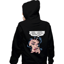 Load image into Gallery viewer, Daily_Deal_Shirts Zippered Hoodies, Unisex / Small / Black Second Land