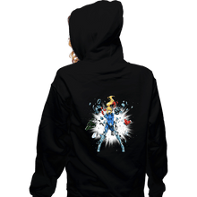 Load image into Gallery viewer, Daily_Deal_Shirts Zippered Hoodies, Unisex / Small / Black Shattered
