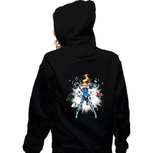 Load image into Gallery viewer, Daily_Deal_Shirts Zippered Hoodies, Unisex / Small / Black Shattered