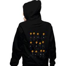 Load image into Gallery viewer, Shirts Zippered Hoodies, Unisex / Small / Black Spoopy Walk