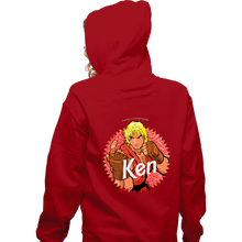 Load image into Gallery viewer, Daily_Deal_Shirts Zippered Hoodies, Unisex / Small / Red Ken Doll
