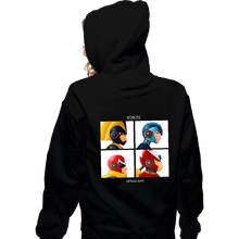 Load image into Gallery viewer, Daily_Deal_Shirts Zippered Hoodies, Unisex / Small / Black Metallic Dayz
