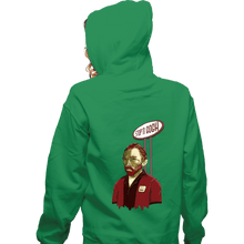 Load image into Gallery viewer, Shirts Zippered Hoodies, Unisex / Small / Irish Green Stop 'N Gogh