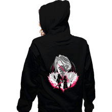 Load image into Gallery viewer, Shirts Zippered Hoodies, Unisex / Small / Black Gunblade Silhouette