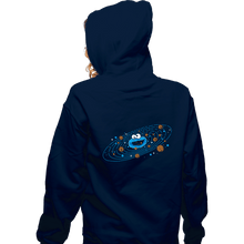 Load image into Gallery viewer, Daily_Deal_Shirts Zippered Hoodies, Unisex / Small / Navy Cookie Orbit