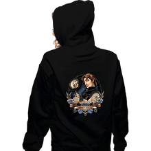 Load image into Gallery viewer, Daily_Deal_Shirts Zippered Hoodies, Unisex / Small / Black Wanted Dead or Alive