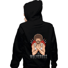 Load image into Gallery viewer, Daily_Deal_Shirts Zippered Hoodies, Unisex / Small / Black The Wolveross