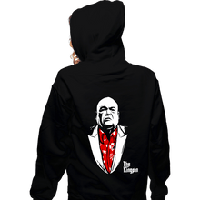 Load image into Gallery viewer, Daily_Deal_Shirts Zippered Hoodies, Unisex / Small / Black The Kingpin