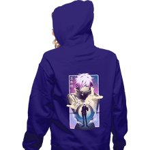 Load image into Gallery viewer, Shirts Zippered Hoodies, Unisex / Small / Violet Unlimited Void