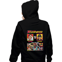 Load image into Gallery viewer, Shirts Zippered Hoodies, Unisex / Small / Black Tom Hanks Fighter