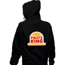 Load image into Gallery viewer, Secret_Shirts Zippered Hoodies, Unisex / Small / Black Pirate King