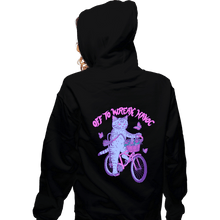 Load image into Gallery viewer, Daily_Deal_Shirts Zippered Hoodies, Unisex / Small / Black Off To Wreak Havoc
