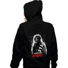 Load image into Gallery viewer, Secret_Shirts Zippered Hoodies, Unisex / Small / Black Horror Chewie!