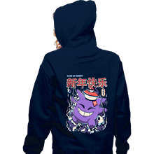 Load image into Gallery viewer, Secret_Shirts Zippered Hoodies, Unisex / Small / Navy Year Of The Ghost