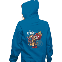 Load image into Gallery viewer, Shirts Zippered Hoodies, Unisex / Small / Royal Blue It's So Flerken