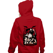 Load image into Gallery viewer, Secret_Shirts Zippered Hoodies, Unisex / Small / Red Homunculus