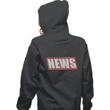 Load image into Gallery viewer, Shirts Zippered Hoodies, Unisex / Small / Dark Heather NEWS