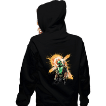 Load image into Gallery viewer, Shirts Zippered Hoodies, Unisex / Small / Black Boba Rises