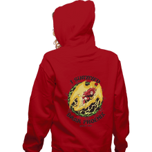 Load image into Gallery viewer, Shirts Zippered Hoodies, Unisex / Small / Red I Survived Dark Phoenix