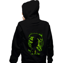 Load image into Gallery viewer, Daily_Deal_Shirts Zippered Hoodies, Unisex / Small / Black Alien&#39;s Nightmare

