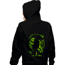Load image into Gallery viewer, Daily_Deal_Shirts Zippered Hoodies, Unisex / Small / Black Alien's Nightmare