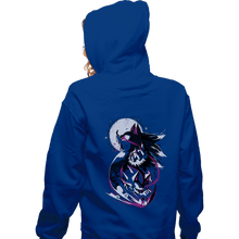 Load image into Gallery viewer, Daily_Deal_Shirts Zippered Hoodies, Unisex / Small / Royal Blue Unleash It