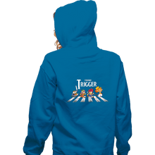 Load image into Gallery viewer, Secret_Shirts Zippered Hoodies, Unisex / Small / Royal Blue Chrono Road
