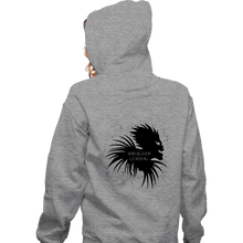 Load image into Gallery viewer, Shirts Zippered Hoodies, Unisex / Small / Sports Grey Shinigami Is Coming
