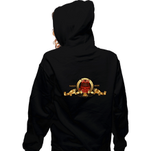 Load image into Gallery viewer, Daily_Deal_Shirts Zippered Hoodies, Unisex / Small / Black Tardis Mark